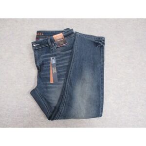 True Rebel 808 Slim Fit Mens Blue Denim Jeans 36x30 New With Tags